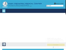 Tablet Screenshot of mediatrixmedcenter.com.ph